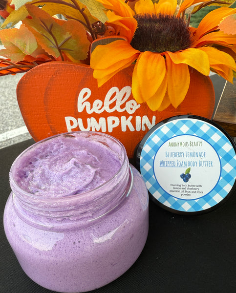 Blueberry Lemonade Whipped Soap Scrub