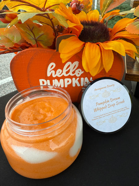 Pumpkin Dream Whipped Soap Scrub
