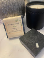 "Charcoal Aloe" & "Classic Black" Soap Bars